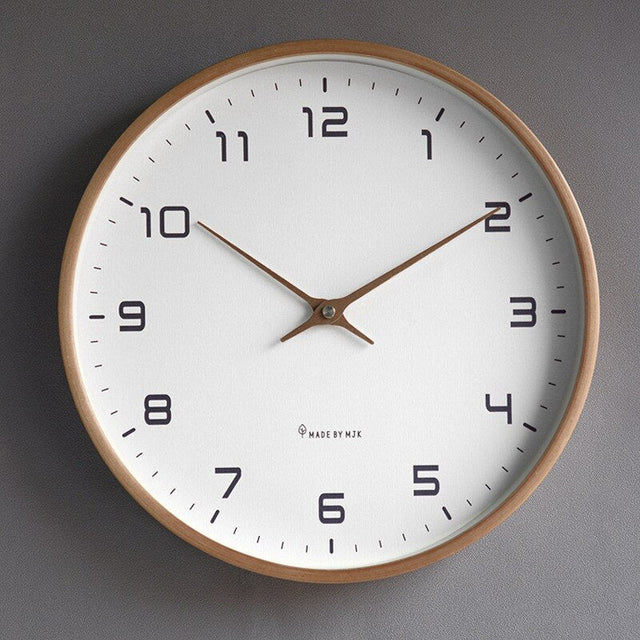 EinzigHolz - Scandinavian Simplicity Wall Clock