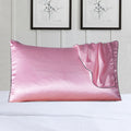 2-Pack 100% Silk Pillowcase with Trim