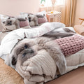 Luxury Vintage Duvet Cover Set – Breathable & Hypoallergenic
