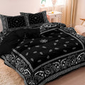 PaisleyAura - Floral Mandala Bedding Set