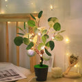 FestiGlow - Christmas glow LED night light with decorative pot