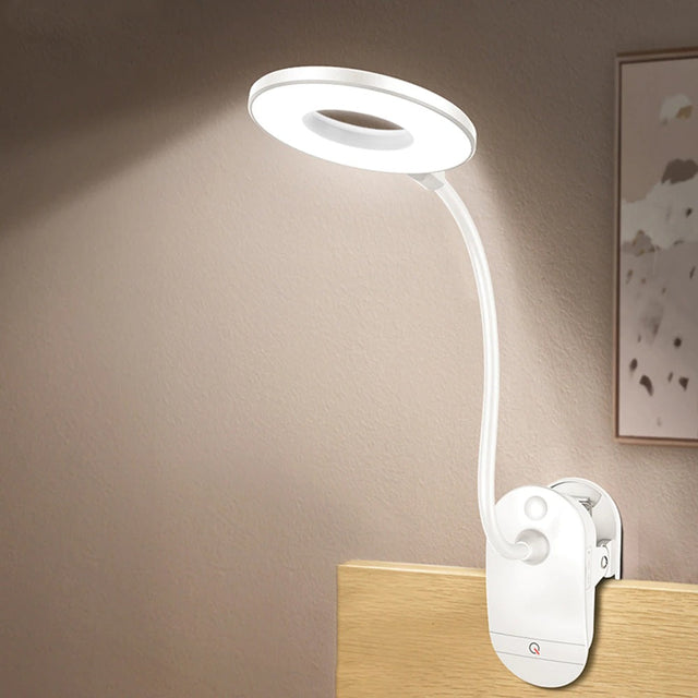 Wireless Bedside Clip-On Lamp