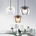 Pendant light made of modern glass for an elegant look