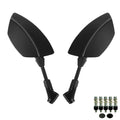 Motorcycle Mirror Set with Aerodynamic Design and High Stability