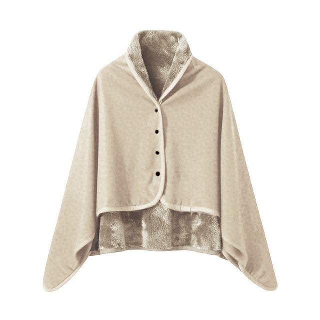 Ladies Elegant Snuggle Blanket with Collar
