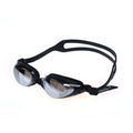 High-performance swimming goggles with mirrored lenses and precise fit