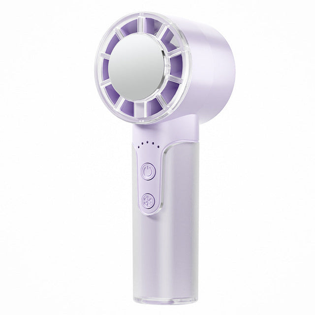 Women's Portable Mini Fan with Mirror