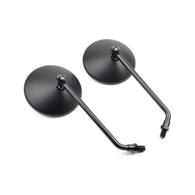 Adjustable motorcycle rearview mirror with modern design and high visibility