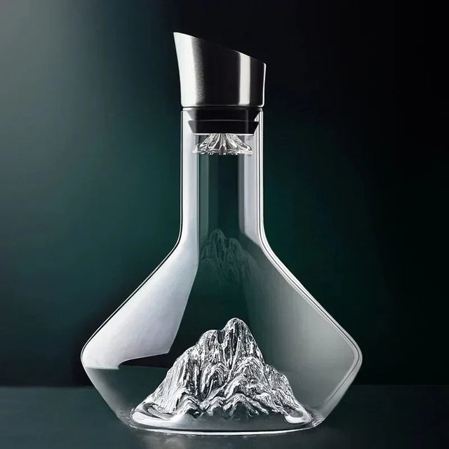 1500ml Iceberg Decanter Creative Lead-Free Crystal Material Luxury High-Quality Home Red Wine Distributor Decanter Wine Jug