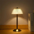 GlassGleam | Cordless three-color LED table lamp with dimming function