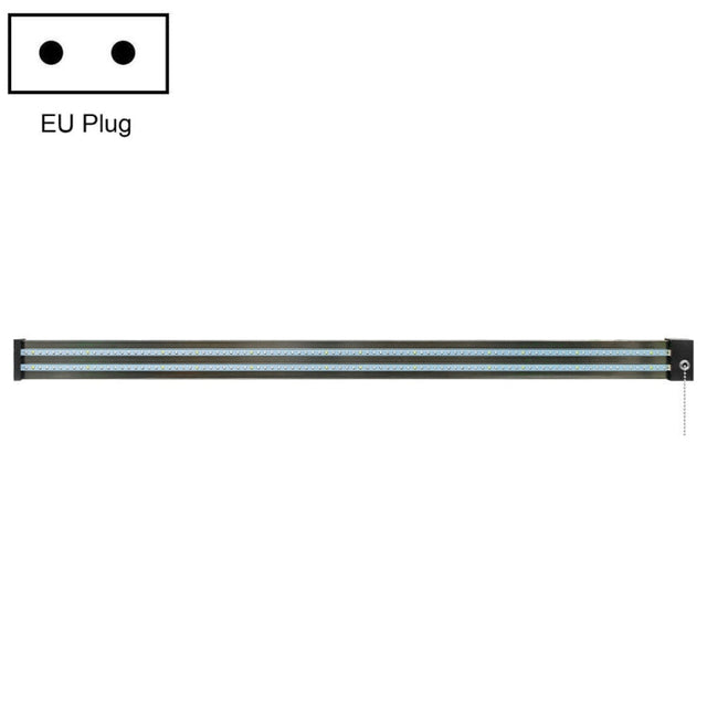 LED growth lamp full spectrum plant light tube, Style: Small double row 100 cm (EU plug)