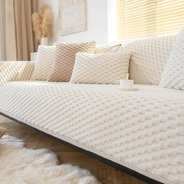 CozySlip - The ultimate non-slip sofa cover for more comfort and style