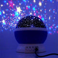 Beautiful night light with starry sky |