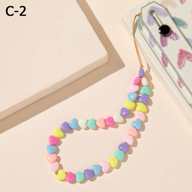 colorful Starfish Phone Case Strap