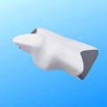SnoreFree Anti-Snoring Pillow – Ergonomic Support for Restful, Quiet Sleep