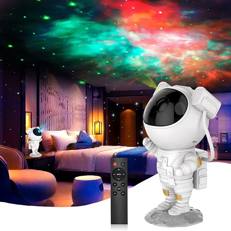 Astronaut Night Light Projector – LED Starry Sky Projector for Children&