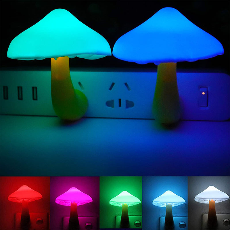Light Control Mushroom Night Light |