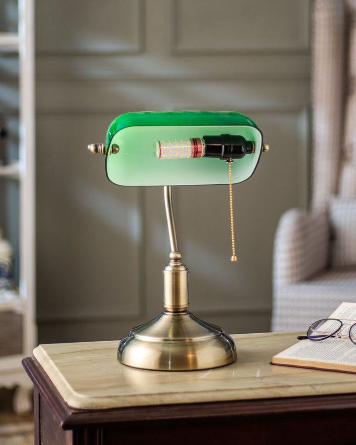 Classic Banker Lamp