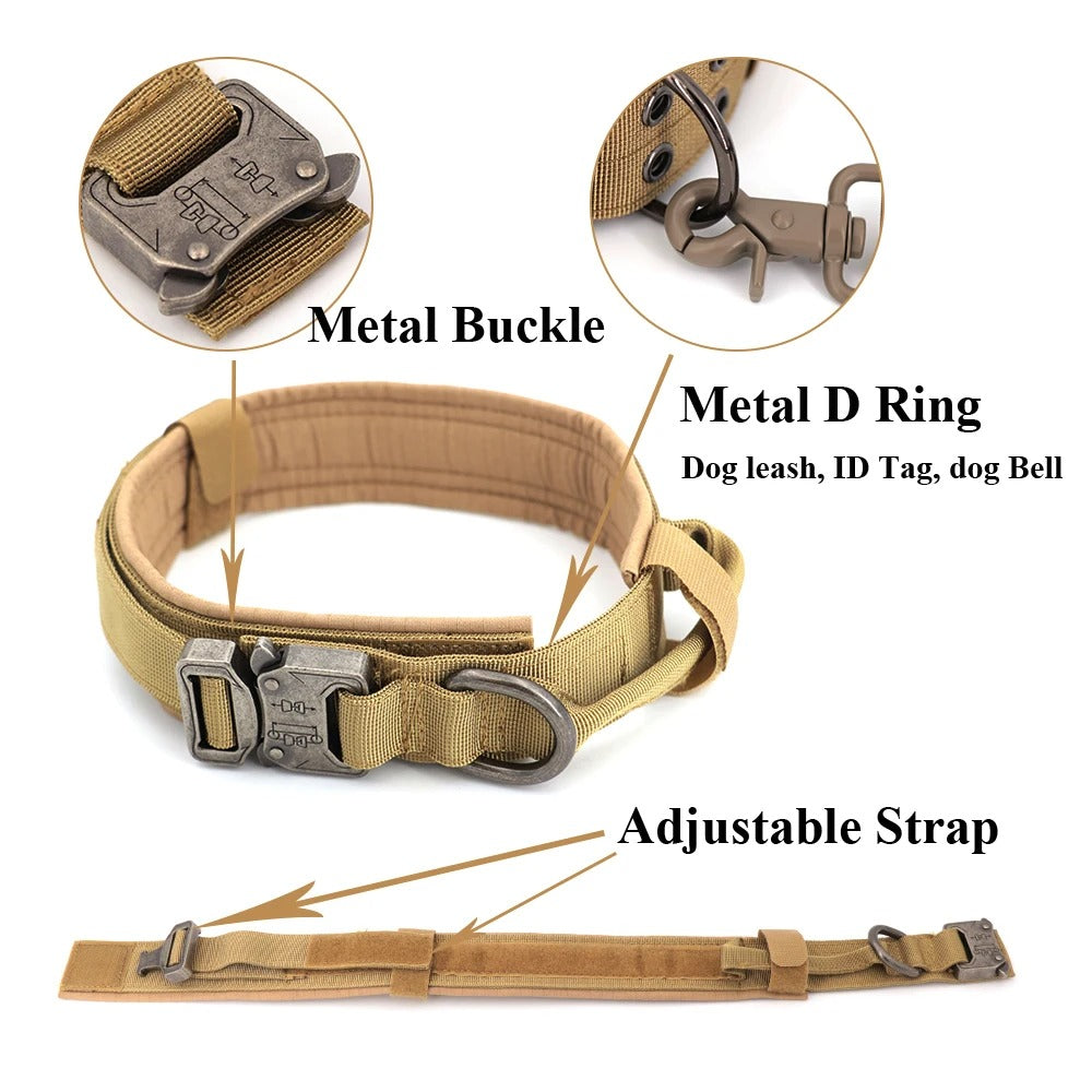 KrachtGrip Dog Harness – Adjustable Tactical Harness for Training &amp; Walks