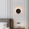 Modern Minimalist Iron Circle Ring 1-Light Wall Sconces Lamp For Bedroom