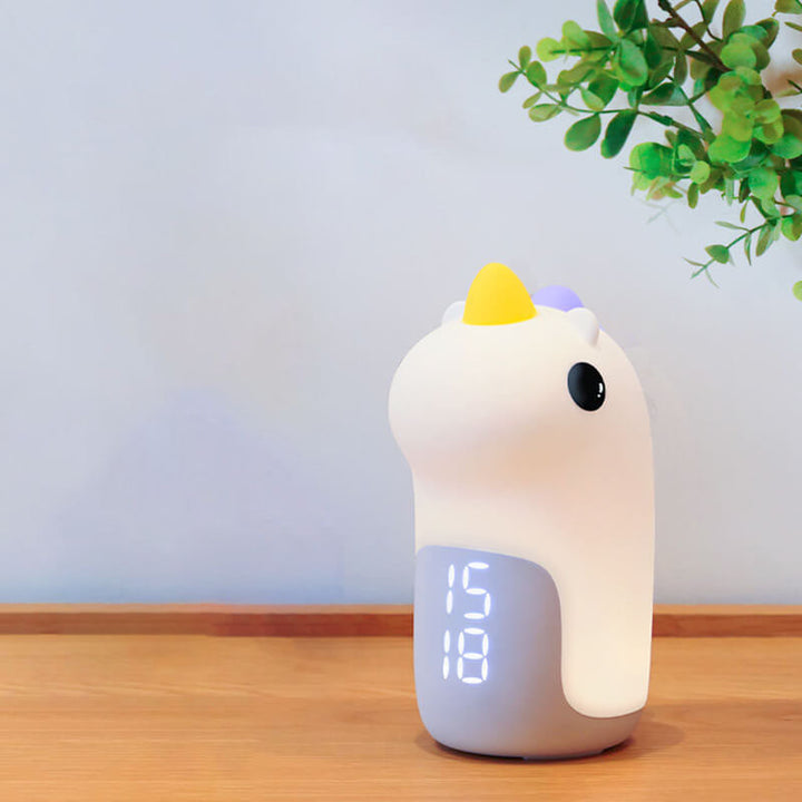 Unilora DreamLight Alarm Clock | Unicorn Design | Timer &amp; LED Night Light | Nursery Decor