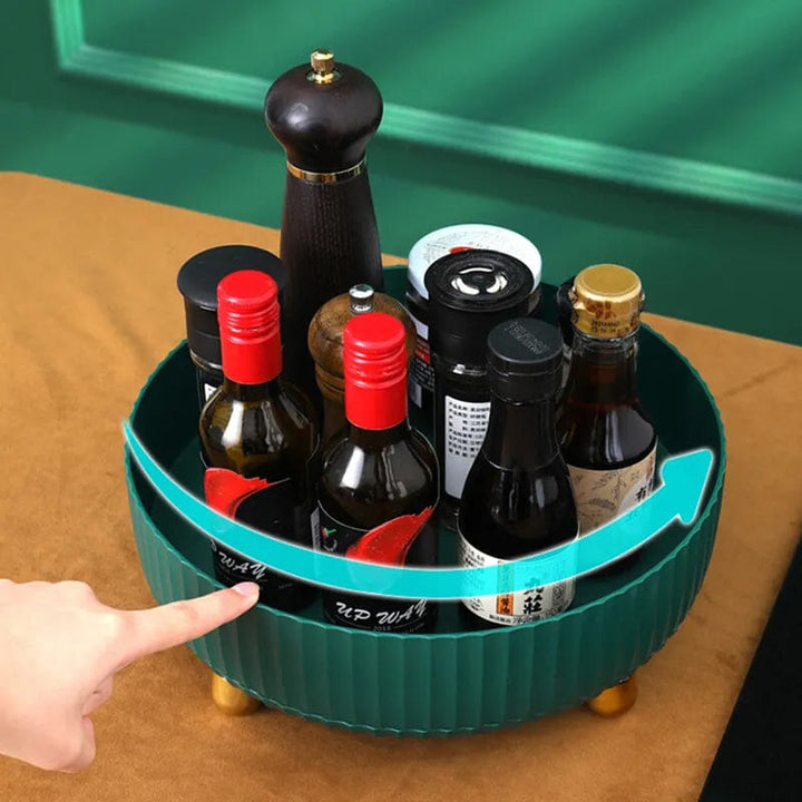 360° rotating storage bowl, spice rack