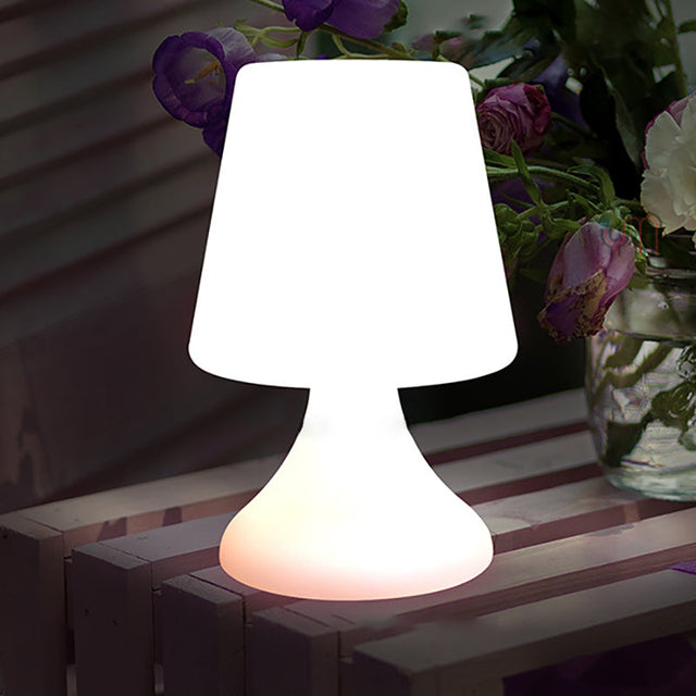 Modern Minimalist PE Cup Shape USB LED Table Lamp Night Light For Outdoor Patio |