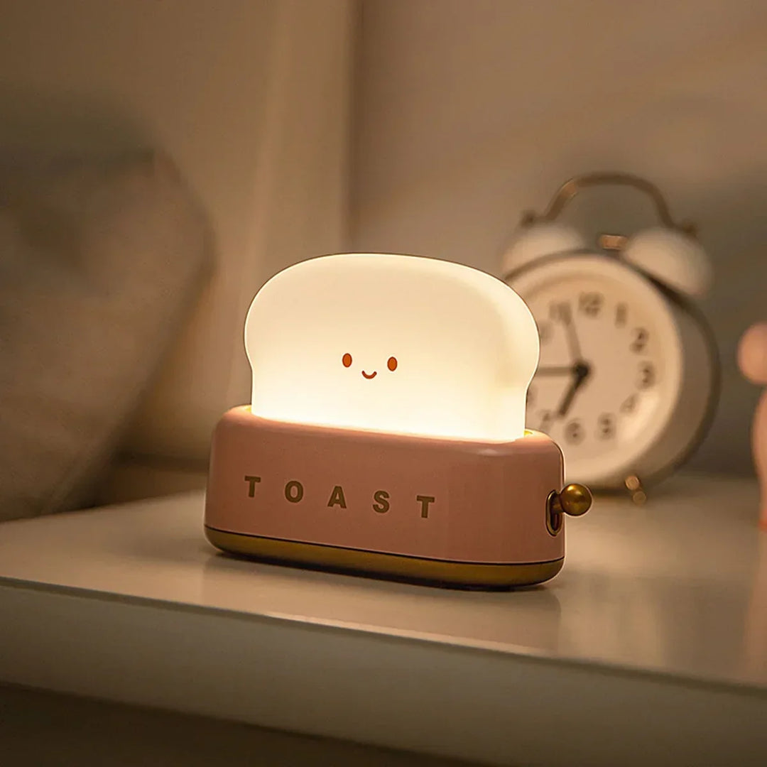 Cute Toast Night Light - ToastieGlow |