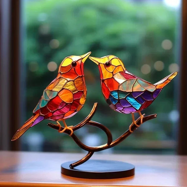 VitraGlow Handcrafted colored Table Decor | Artistic Luxury Ornament