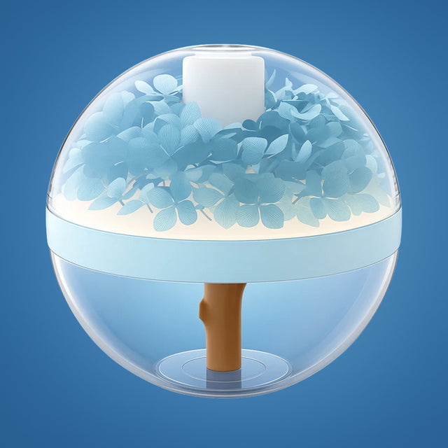 SereniGlow | Essential Oil Diffuser Humidifier – Ultrasonic Cool Mist – USB‑Rechargeable – LED Night Light for Bedroom & Nursery