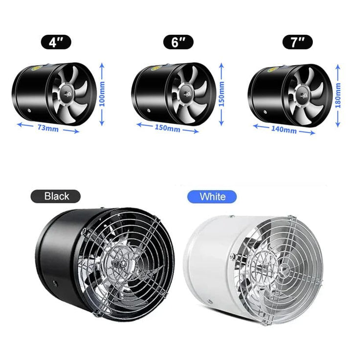 Powerful, quiet exhaust fan – Improve air quality at home and in the office