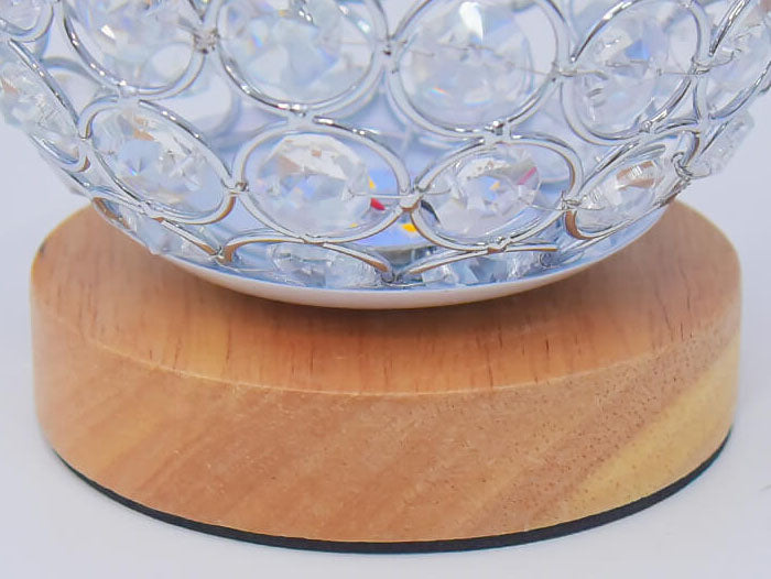 Modern Minimalist Round USB rechargeable LED table lamp