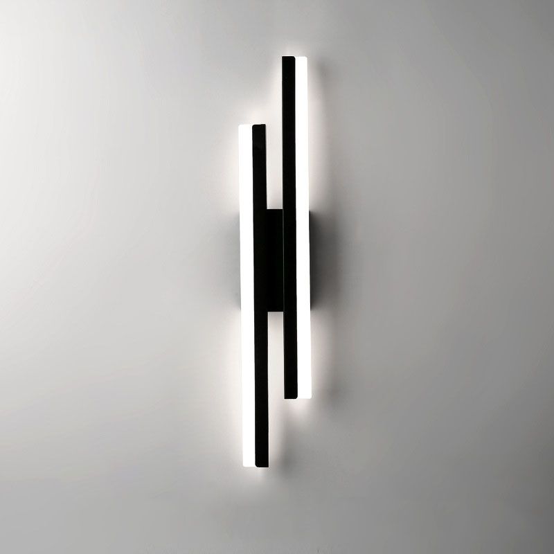 Alana Modern LED Wall Light - Elegant Black/Gold Wall Lighting for Living Room and Bedroom