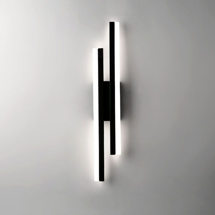Alana Modern LED Wall Light - Elegant Black/Gold Wall Lighting for Living Room and Bedroom