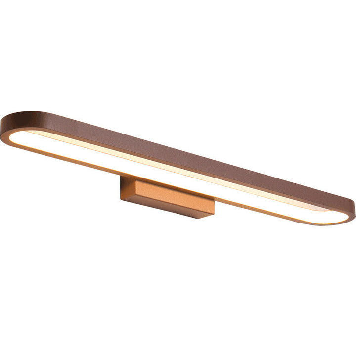 Leigh modern wall light linear, Gold, Bedroom/Bathroom, Metal