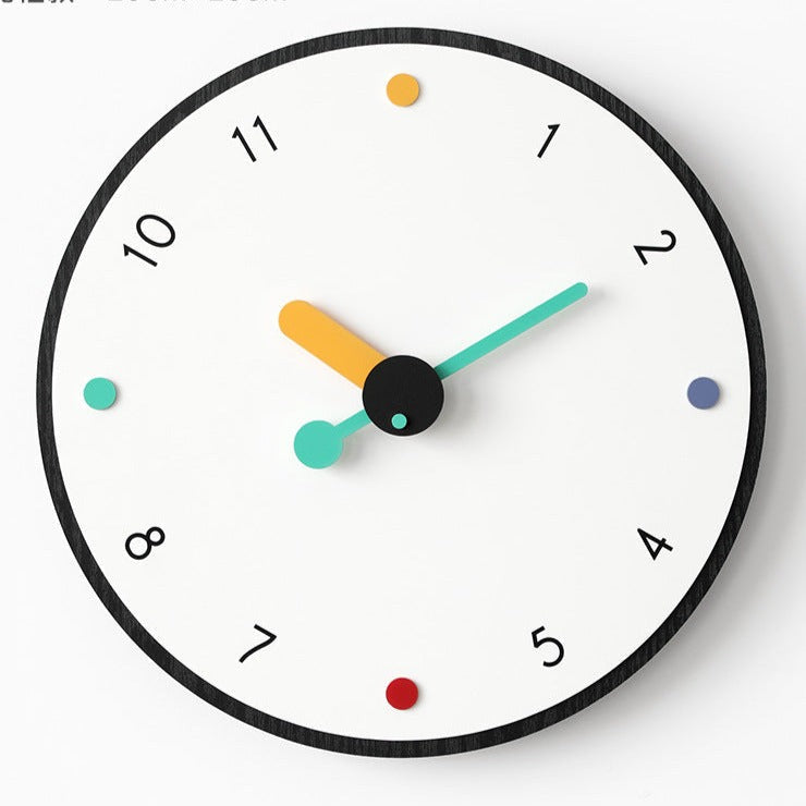 Artistic Minimalist Silent Wall Decorative Clock
