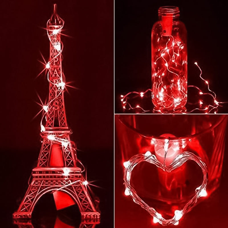 LED Bottle Light Cork Night Light DIY Decor Gift