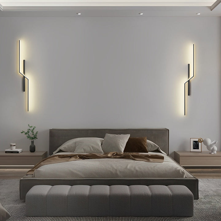 Lines Creative LED Modern Minimalist Wall Lamp Decorative Wall Lights Lighting