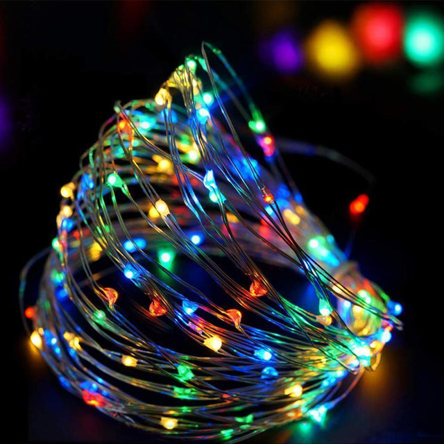 5 pieces LED bottle light night light made of cork gift decoration |