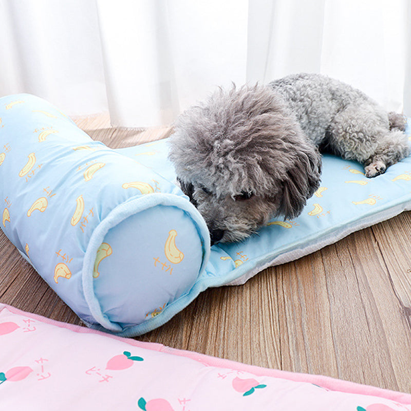 Pet Summer Cool Bed Ice Silk Cooling Mat for Dogs &amp; Cats |