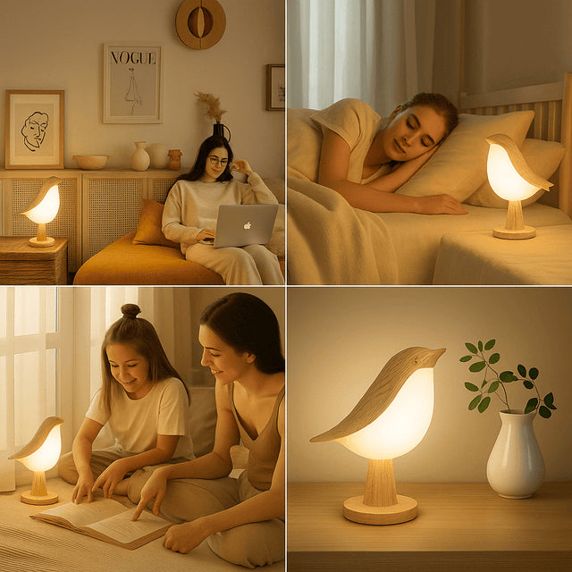 LumiNest Soft Night Light | A charming lamp that calms and beautifies your space