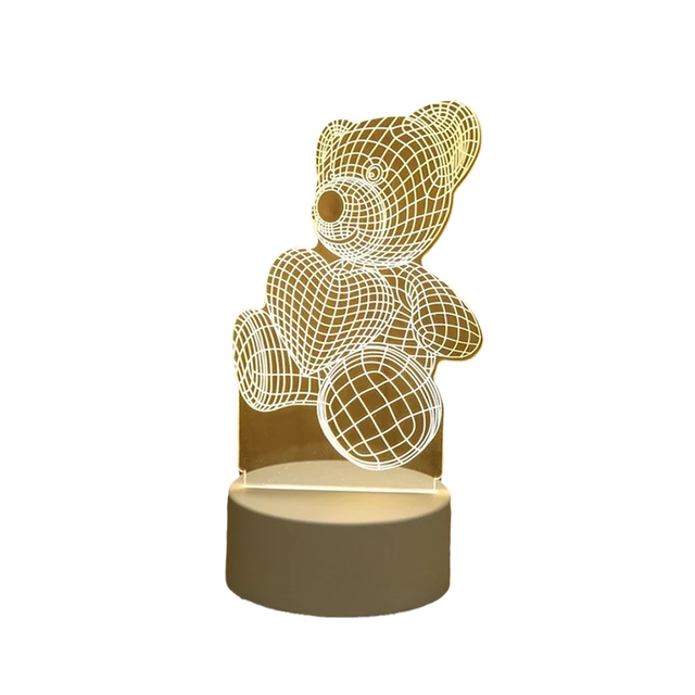 3D Night Light Usb