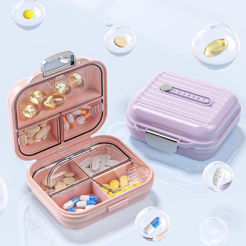 Small portable pillbox