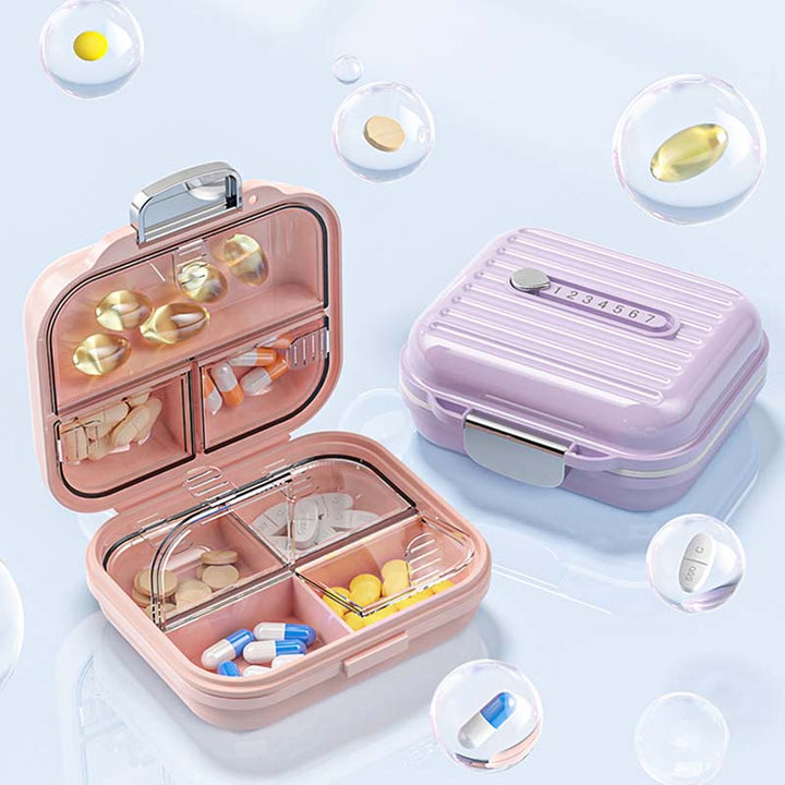 Small portable pillbox
