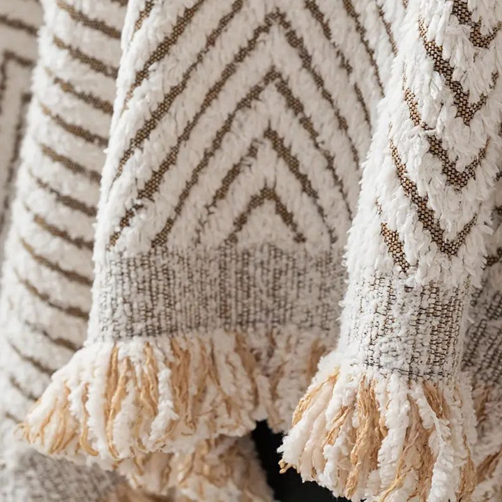 Stripe Herringbone Sofa Cover