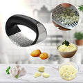 Premium Stainless Steel Garlic Press