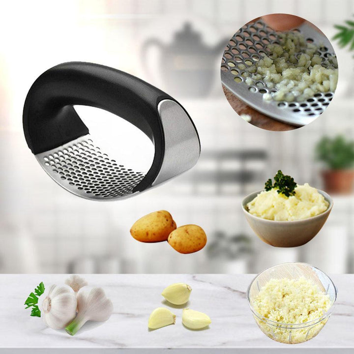 Premium Stainless Steel Garlic Press