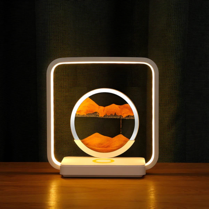 3D LED Night Light with Sand Stream