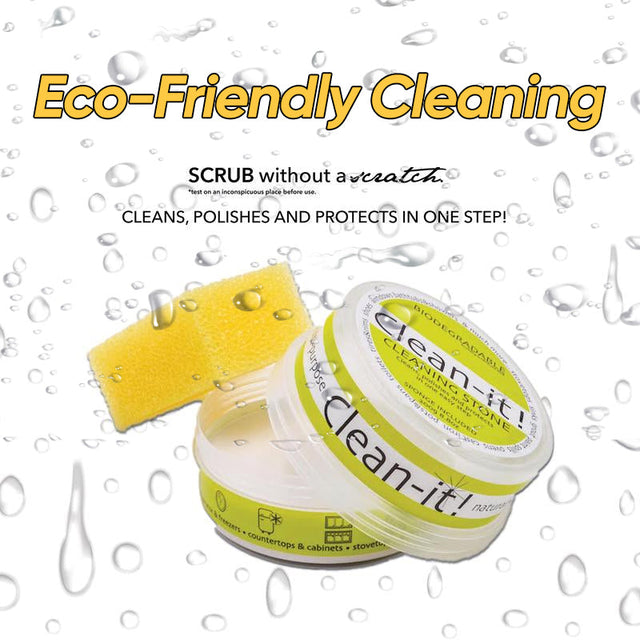 Eco-friendly cleaning stone