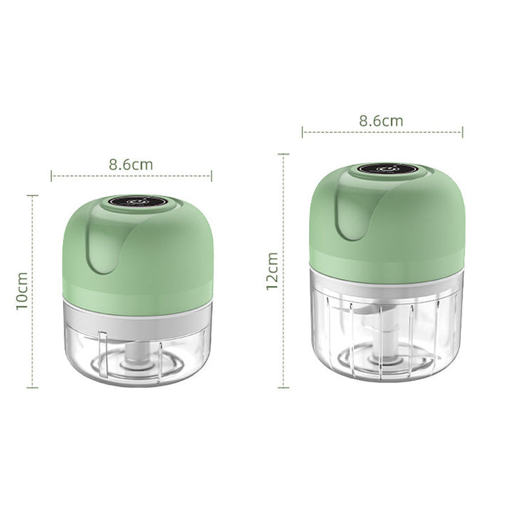 USB rechargeable electric garlic mill